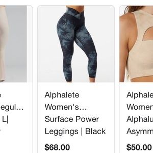 Alphalete surface leggings